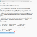hosts怎么添加ip和域名解析